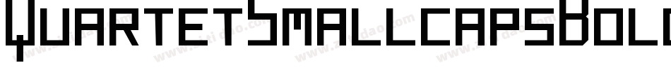 QuartetSmallcapsBold Bold字体转换